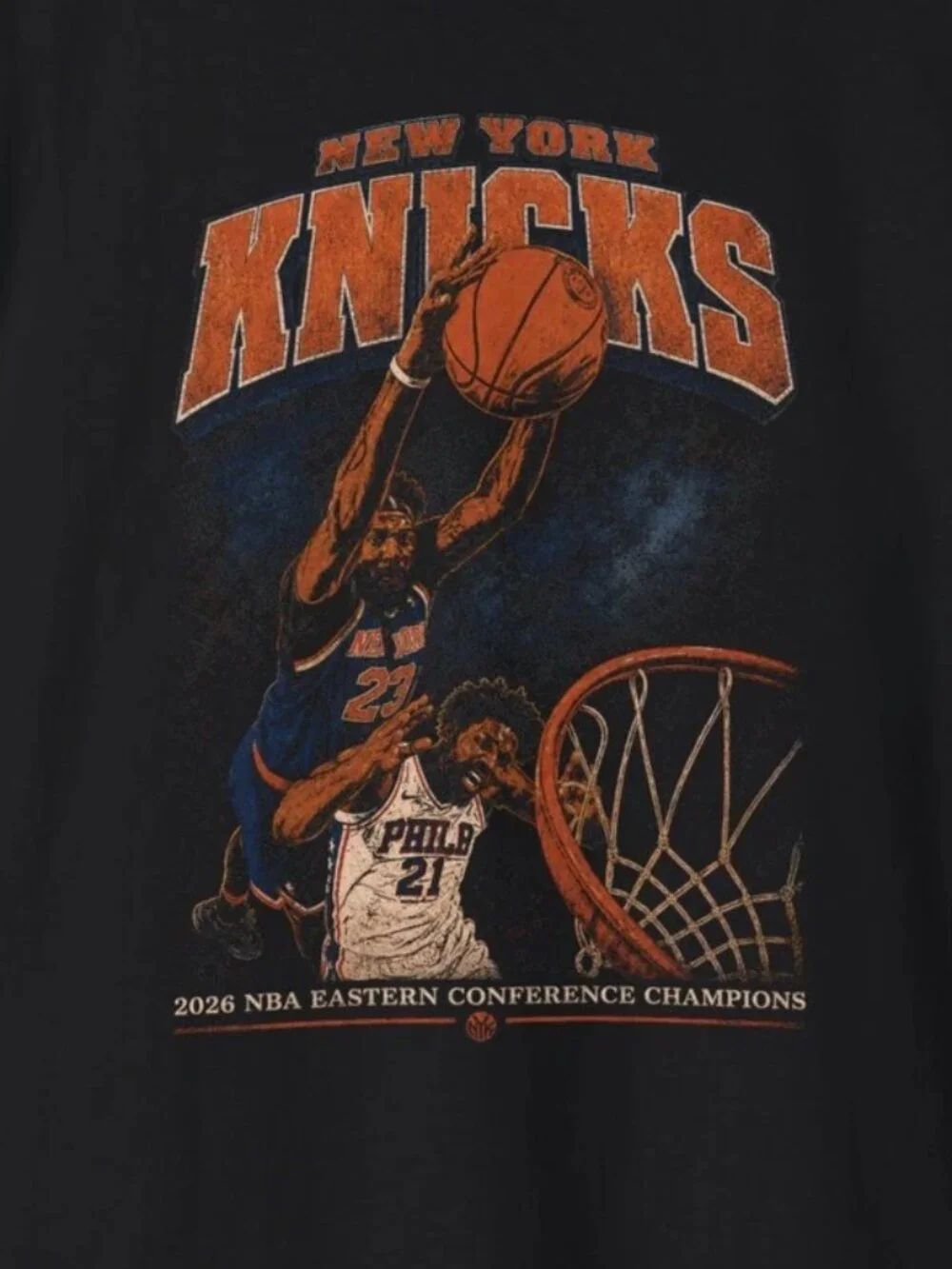 New York Knicks Eastern Conference Champions Tee Shirt